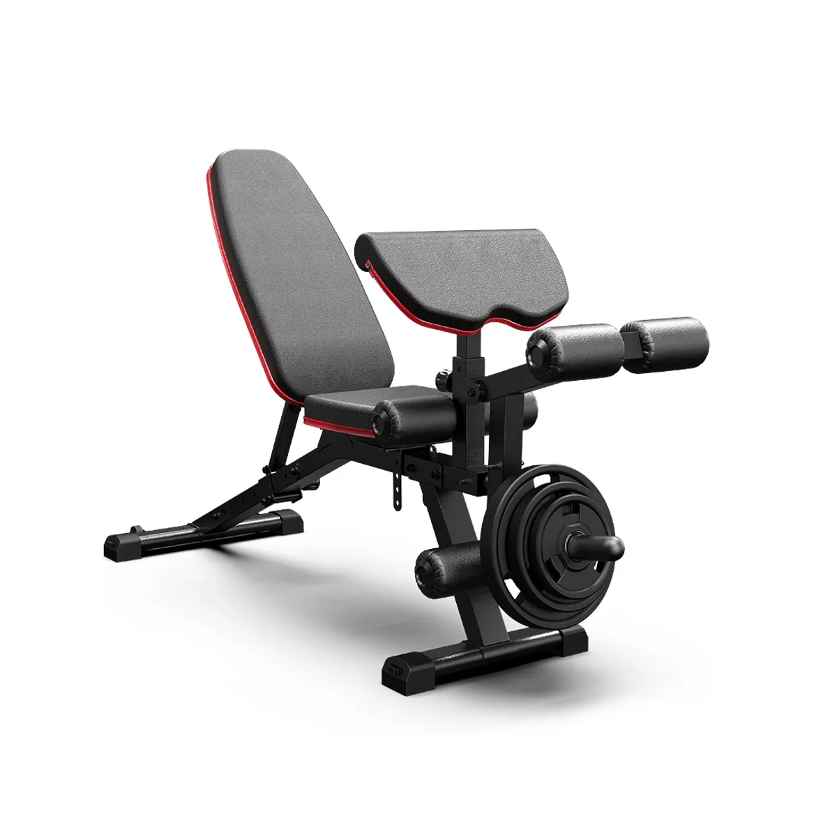 SDFIT - Banco ajustable FID soporte disco olímpico SUB1090