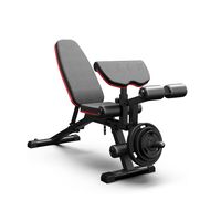 Banco ajustable FID soporte disco olímpico SUB1090