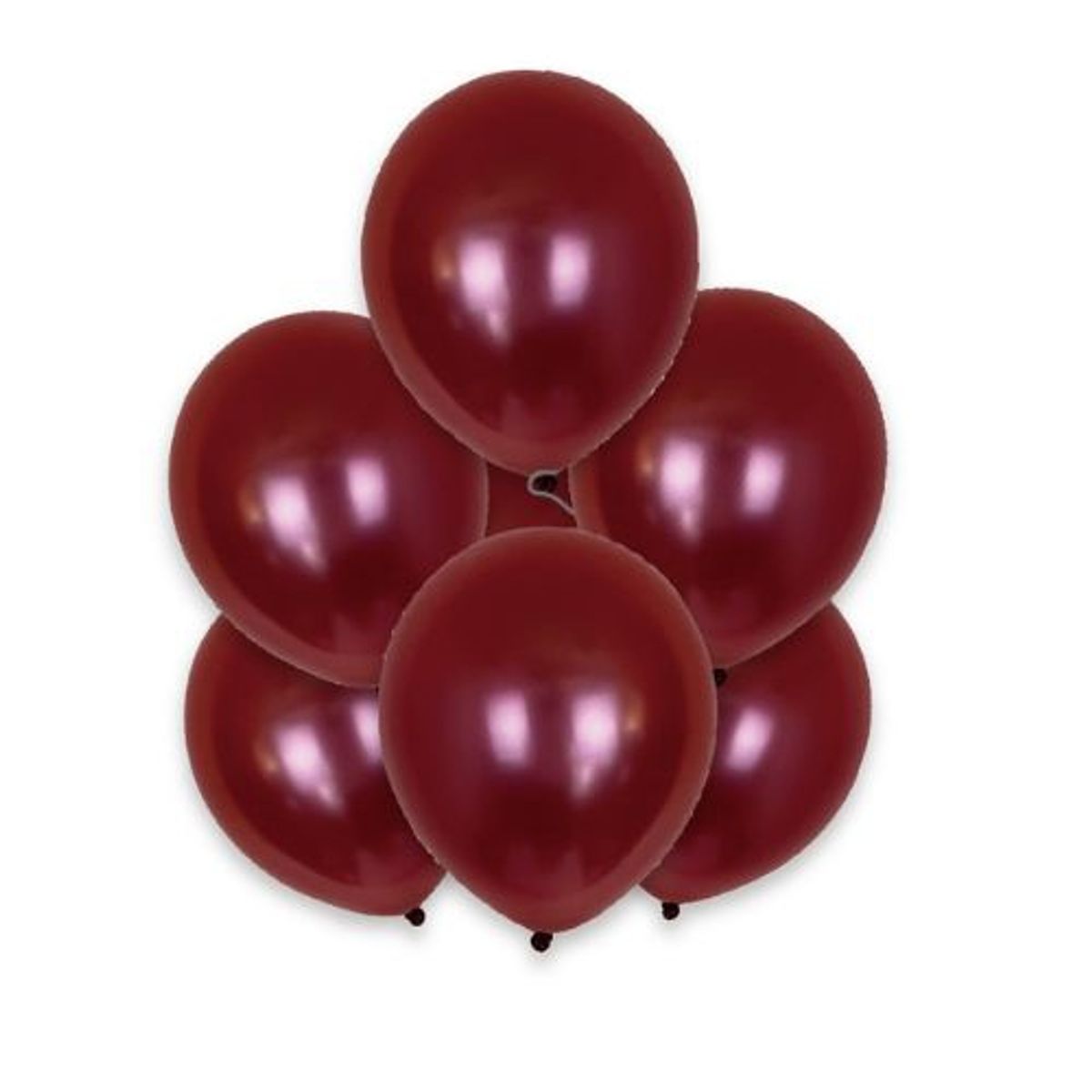 GENERICO - Globos Latex Color Vino 25 Cm 12 Unidades