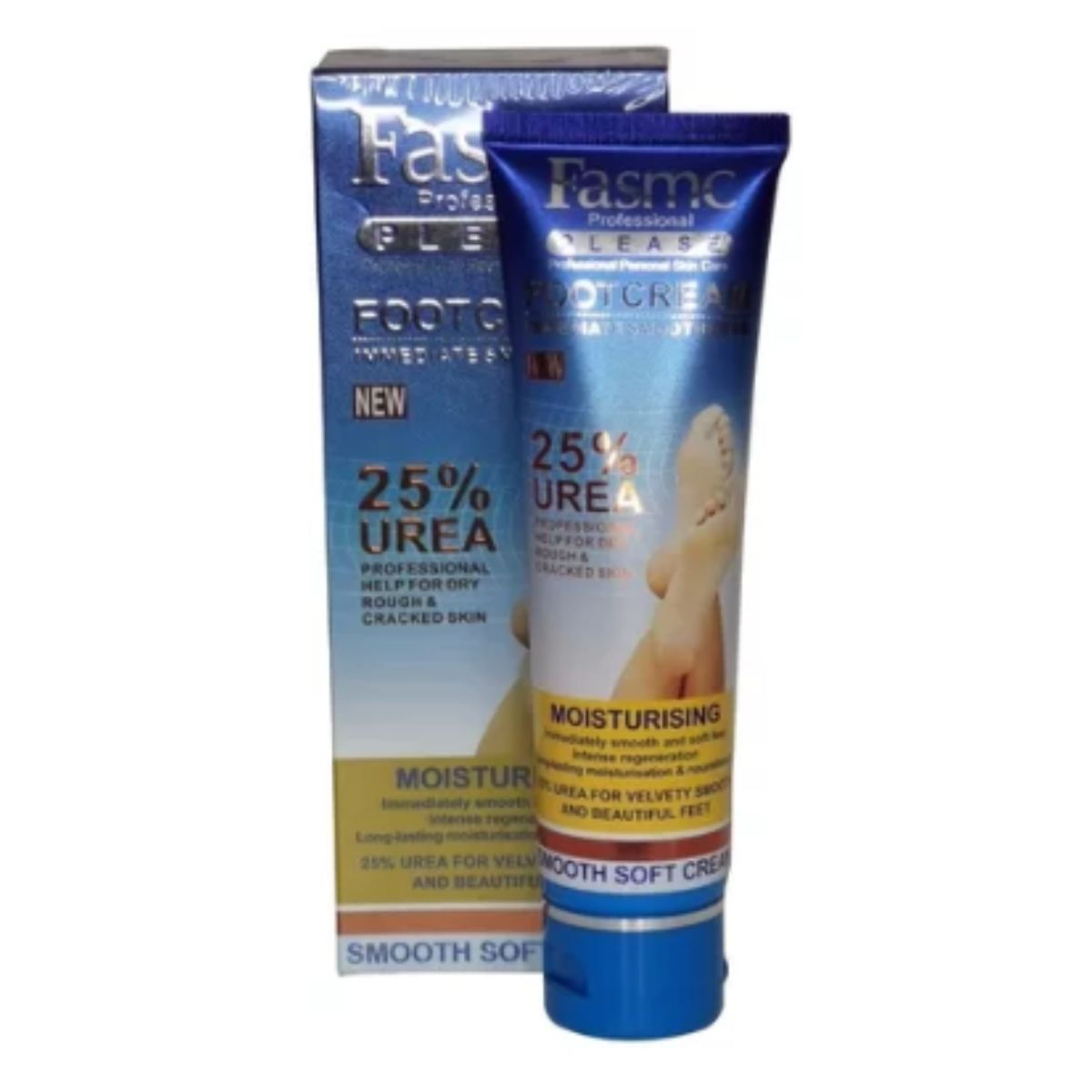 FASMC COSMETICS - Crema Para Pies Hidratante 25% Urea FASMC 100ml