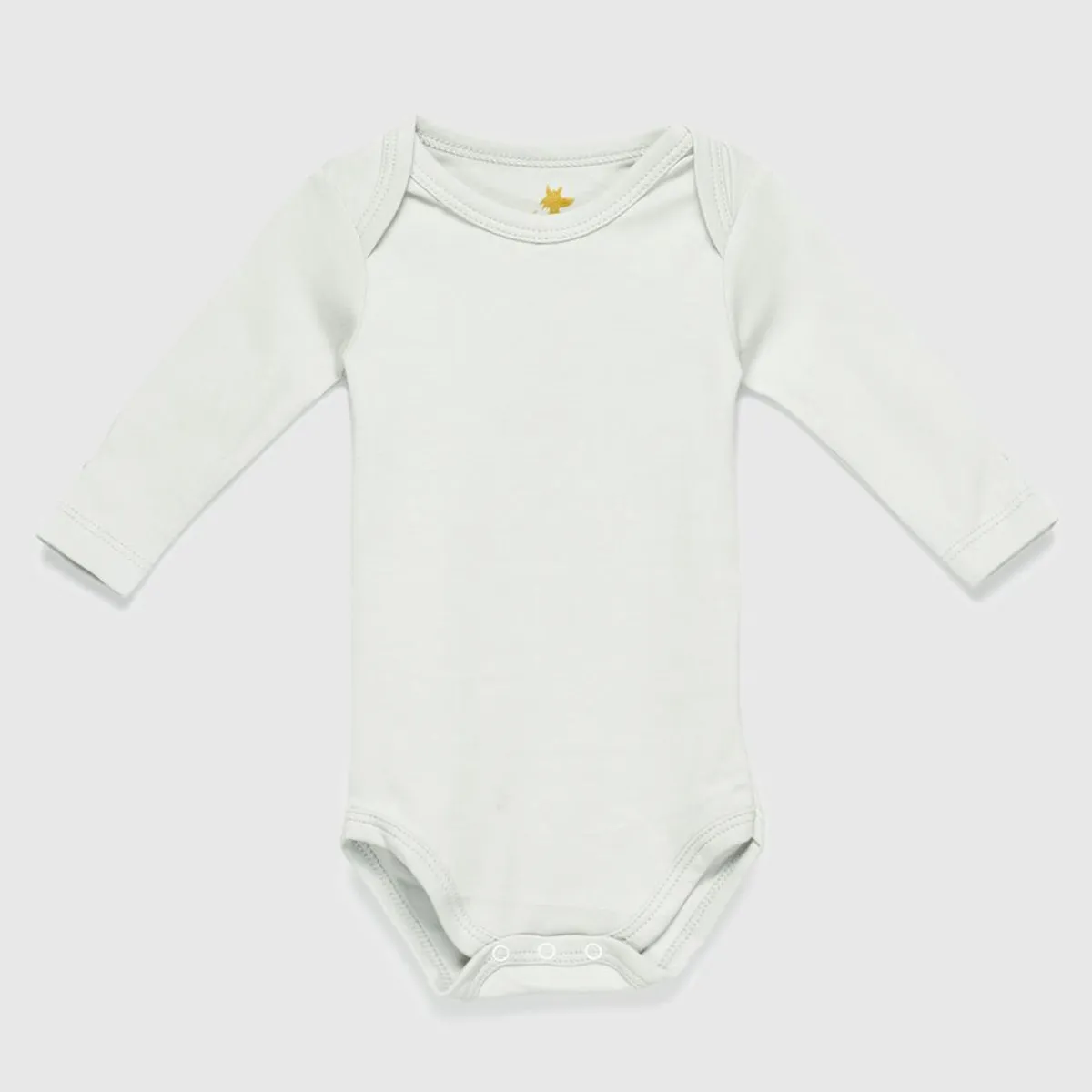 COYOTE KIDS - Body gris bordado algodón peruano - Gris