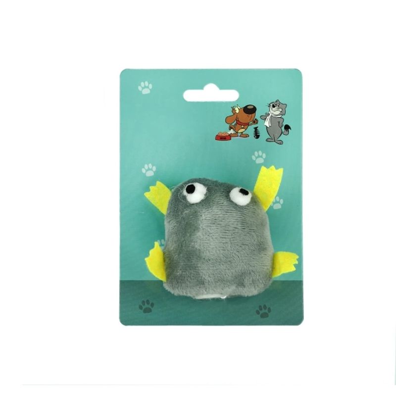 GENERICO - Juguete Para Gato En Forma De Rana Mascotas Gris