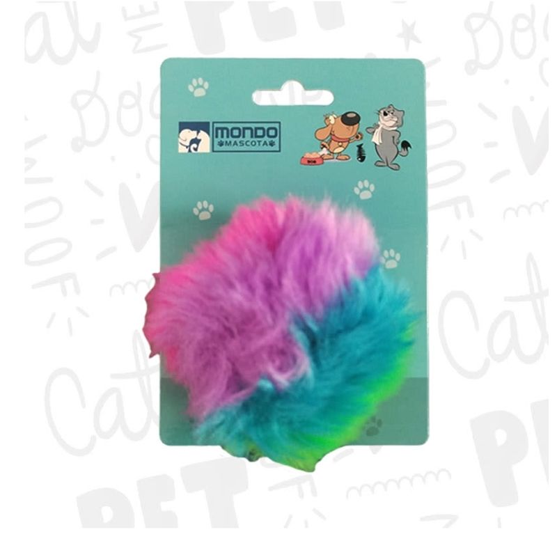 GENERICO - Juguete Pelota Peluda Para Gato Mascota