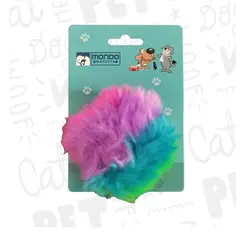 GENERICO - Juguete Pelota Peluda Para Gato Mascota