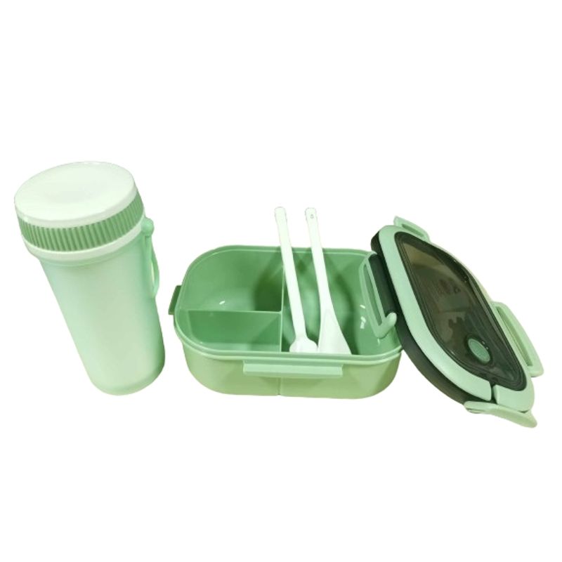 GENERICO - Set lonchera fiambrera y vaso 2 capas