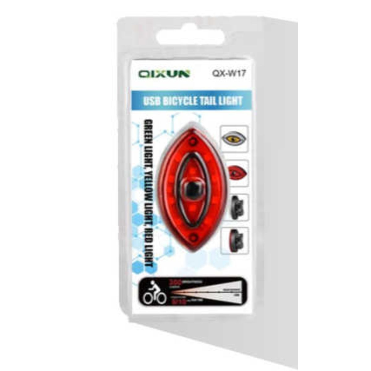 OEM - Luz Trasera De Bicicleta USB