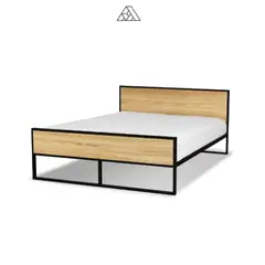 GENERICO - Cama Ita color miel tamaño Super King