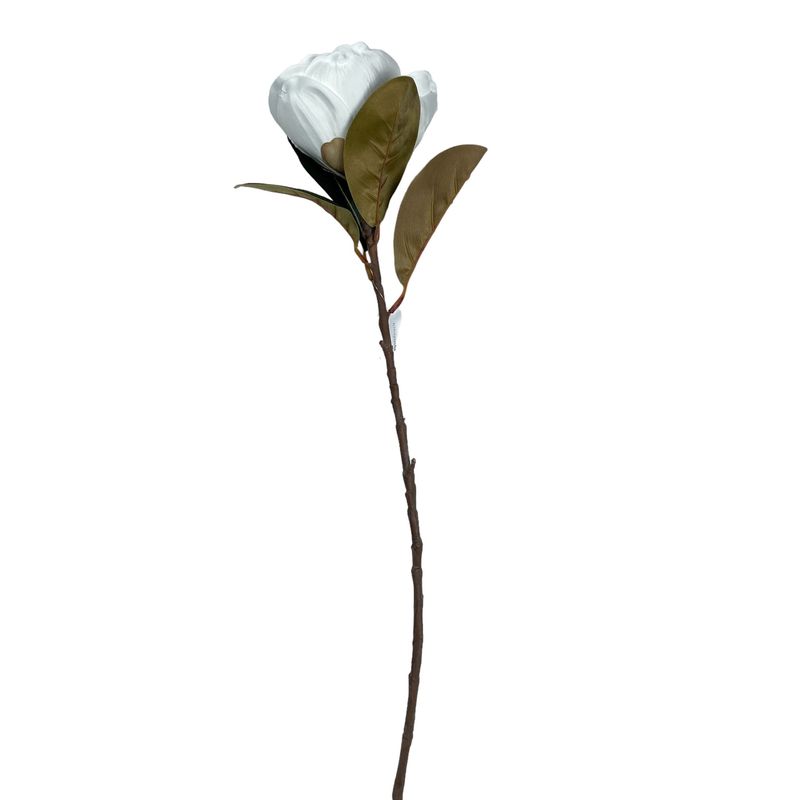 COREL - Flor Decorativa Magnolia Blanca 74
