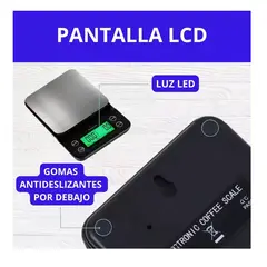 GENERICO - Balanza Pesa Digital Cocina Precision Medicion De 01g A 3kg