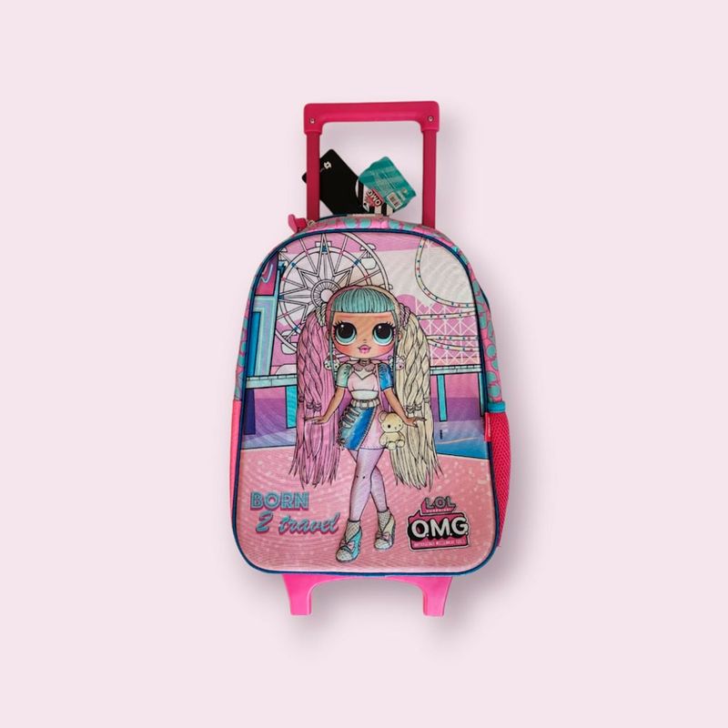 LOL SURPRISE - MOCHILA RUEDAS ORIGINAL OMG LOL SURPRISE 3D OMG015-BP288T