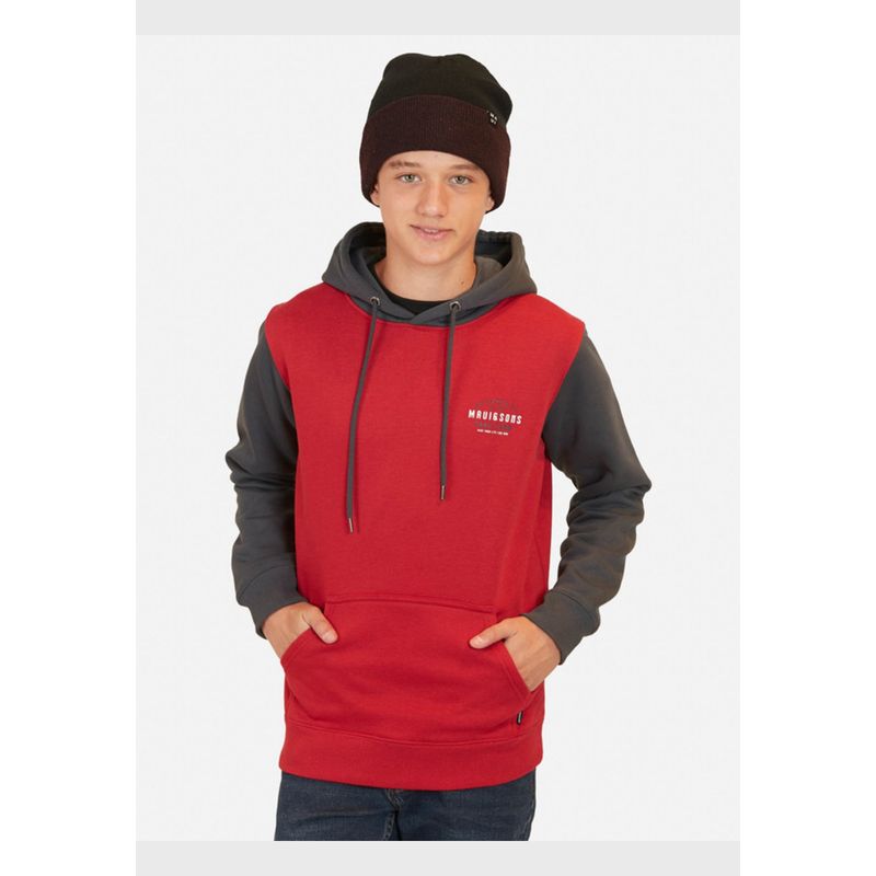 MAUI AND SONS - Poleron California Co Hoodies Infantil Rojo Maui And Sons