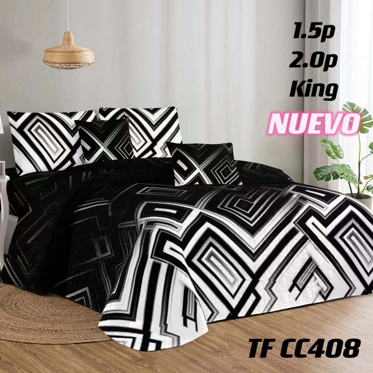 ANGELES DEL HOGAR - CUBRECAMA DE VERANO 2 PLAZA DISEÑO 8