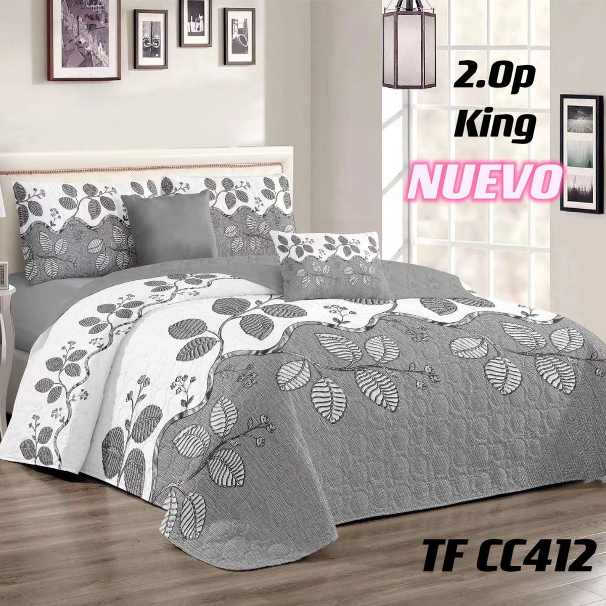 ANGELES DEL HOGAR - CUBRECAMA DE VERANO 2 PLAZA DISEÑO 10