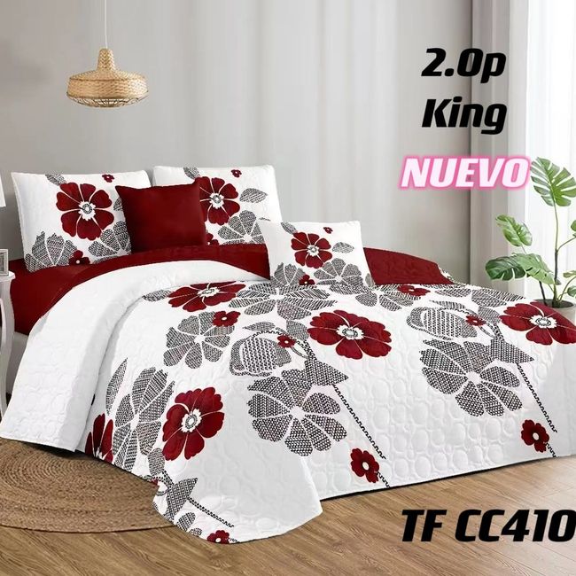 ANGELES DEL HOGAR - CUBRECAMA DE VERANO 2 PLAZA DISEÑO 11