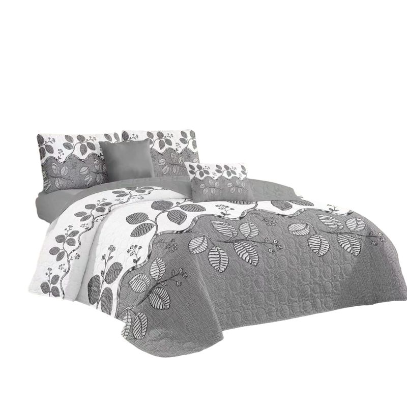 ANGELES DEL HOGAR - CUBRECAMA DE VERANO CAMA KING DISEÑO 11