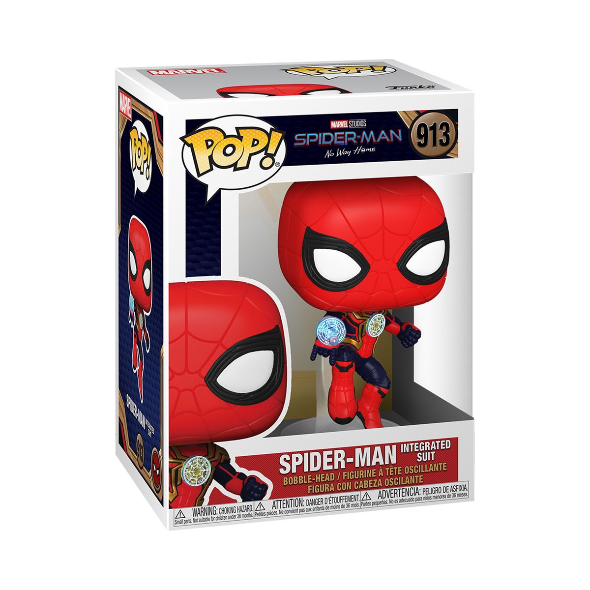 FUNKO - Funko Pop! Spider-Man Integrated Suit Marvel #913