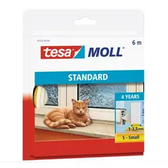 TESA - CINTA SELLADORA GOMA BLANCO 6MTX9MM