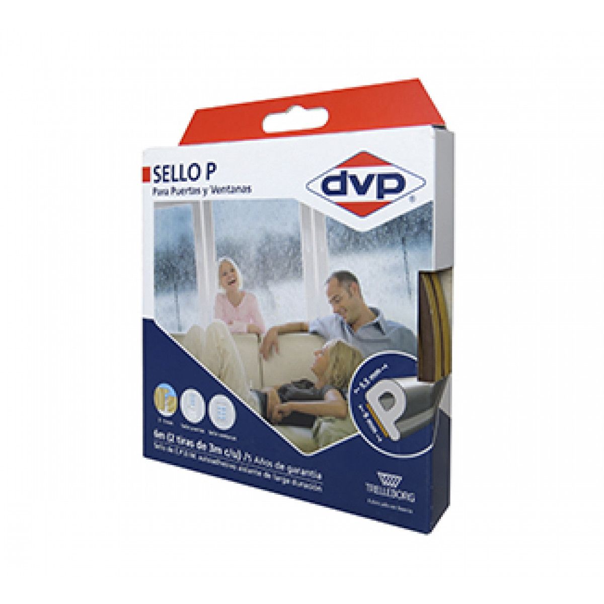 GENERICO - CINTA SELLADORA P BLANCA 6MTS DVP