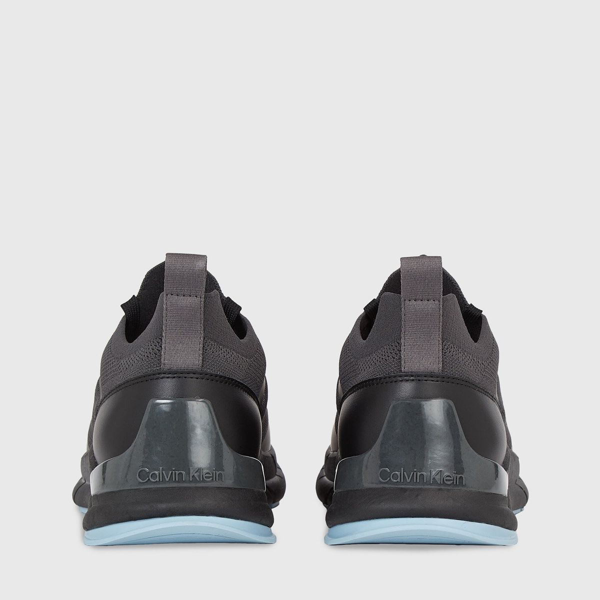 CALVIN KLEIN - Zapatilla Low Top Lace Up Knit Negro Calvin Klein