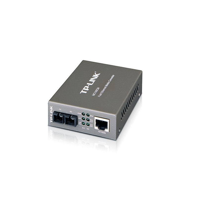 TP LINK - Convertidor Fibra Optica MMODO Ethernet TP-Link MC100CM(UN) TP LINK
