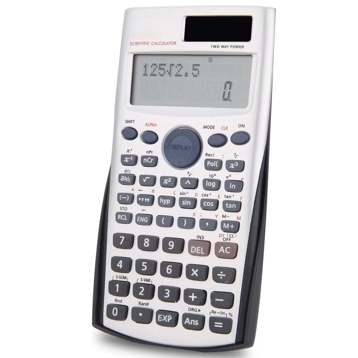 JOIGO - Calculadora Cientifica Con Panel Solar Pantalla LCD 01154