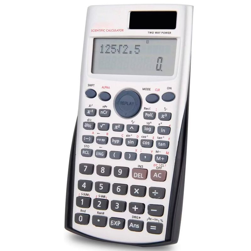 JOICO - Calculadora Cientifica Con Panel Solar Pantalla LCD 01154