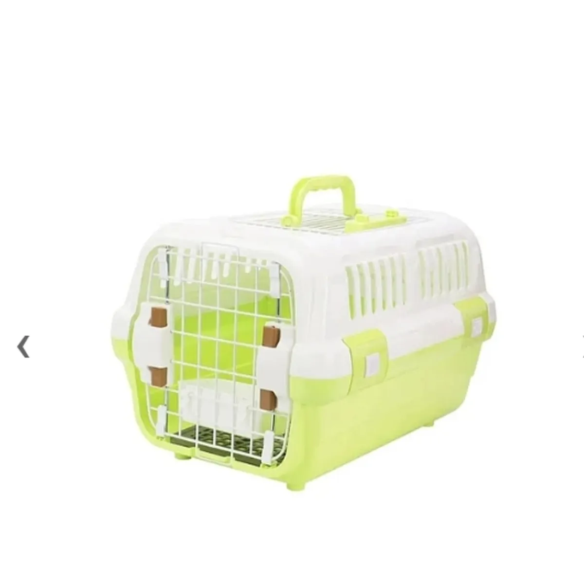 GENERICO - Caja Canil Transportadora Ventilación Perro Gatos 46 X 31 Cm