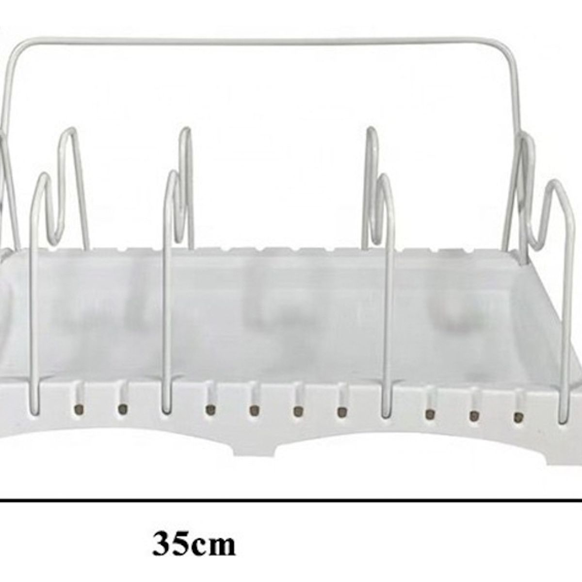 GENERICO - Organizador De Ollas Tapas Platero Secador Cocina Multiuso