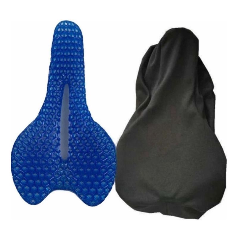 GENERICO - Cojin Gel Para Bicicletas Funda Cubre Asiento