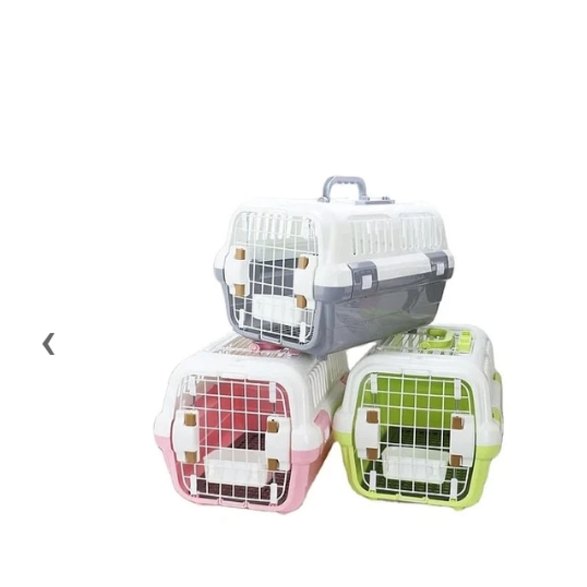 GENERICO - Caja Canil Transportadora Ventilación Perro Surti 46 X 31 Cm