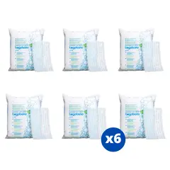 BEGOBAÑO - Pack x 6 Paquetes Esponja Jabonosa Desechable - 144 Unidades