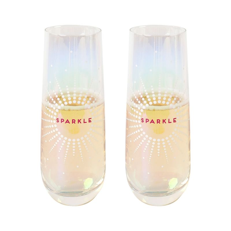DANNY HOME - Set 2 Vasos de regalo estilo solar "Sparkle" y "Shine" Danny Home
