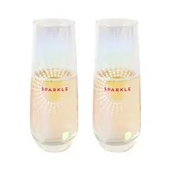 DANNY HOME - Set 2 Vasos de regalo estilo solar "Sparkle" y "Shine"