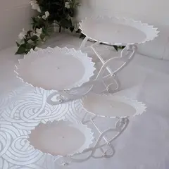 GENERICO - Pack 2 Exhibidor Multifuncional 2 Niveles Tipo Bicicleta