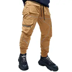 EDWINAYY - Joggers Pantalon Cargo Adulto Streetwear Casual De Varón
