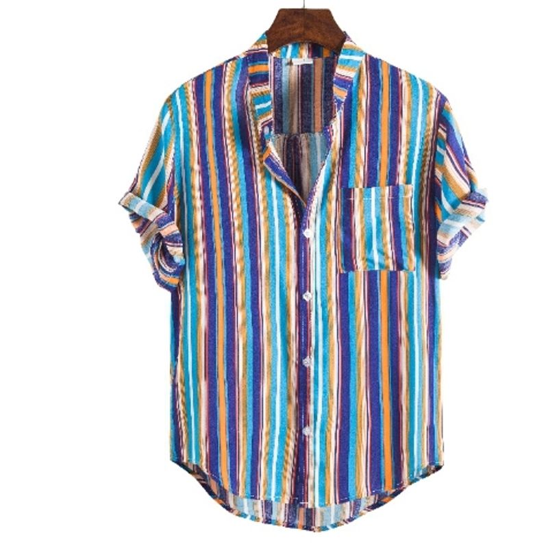 EDWINAYY - Camisa Slimfit Guayabera Fashion Hombre Dise?o Premium