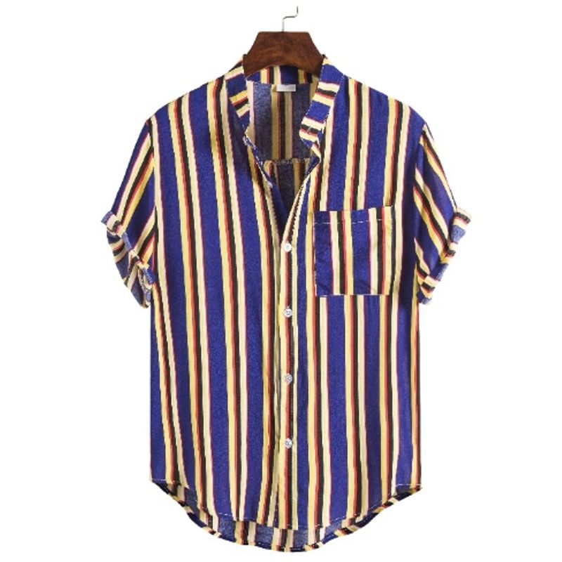 EDWINAYY - Camisa Slimfit Guayabera Fashion Hombre Dise?o Premium