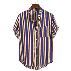 EDWINAYY - Camisa Slimfit Guayabera Fashion Hombre Diseño Premium