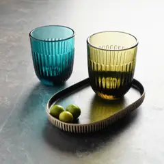 LA ROCHERE - SET 6 VASOS OUESSANT AZUL 260ML