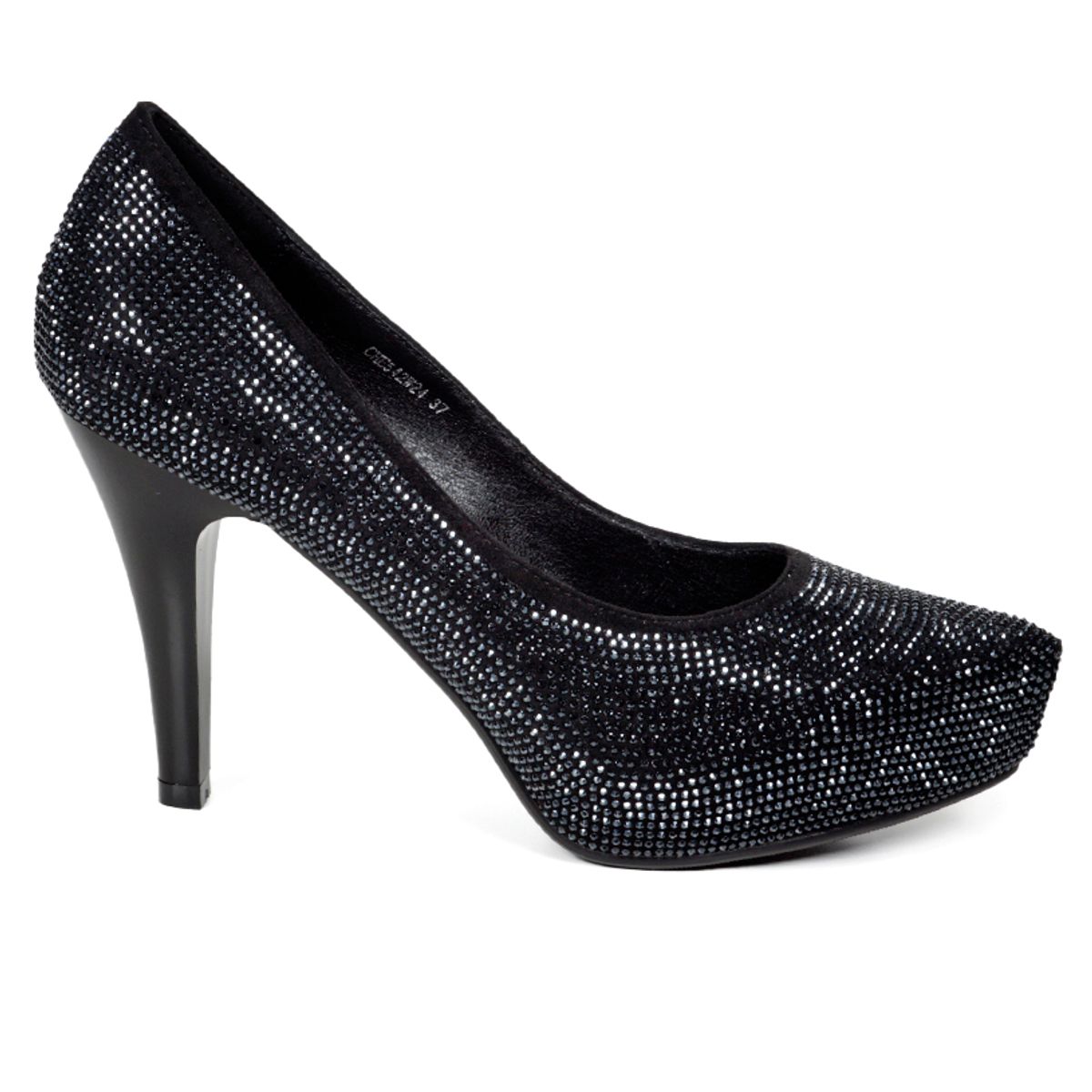 EDA MANZINI - Zapato Candela Negro con brillos EDA MANZINI