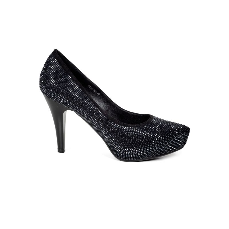 EDA MANZINI - Zapato Candela Negro con brillos EDA MANZINI