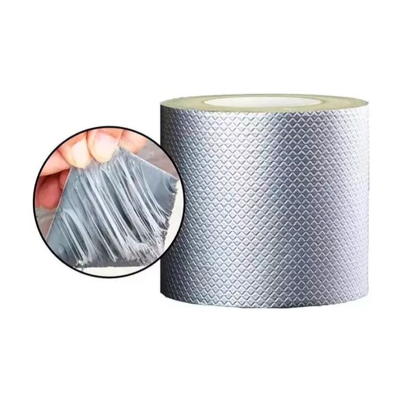 GENERICO - Cinta Sellador Butilo Techo Gotera Impermeable 100mm X 10 metros