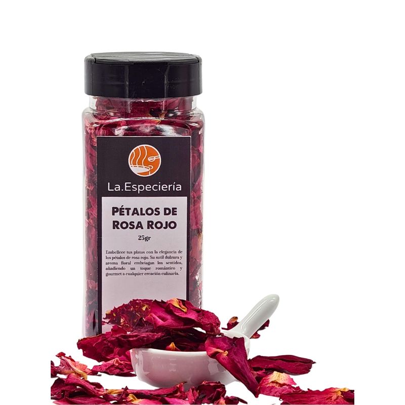 GENERICO - Pétalos de Rosa Rojos 25g La Especieria