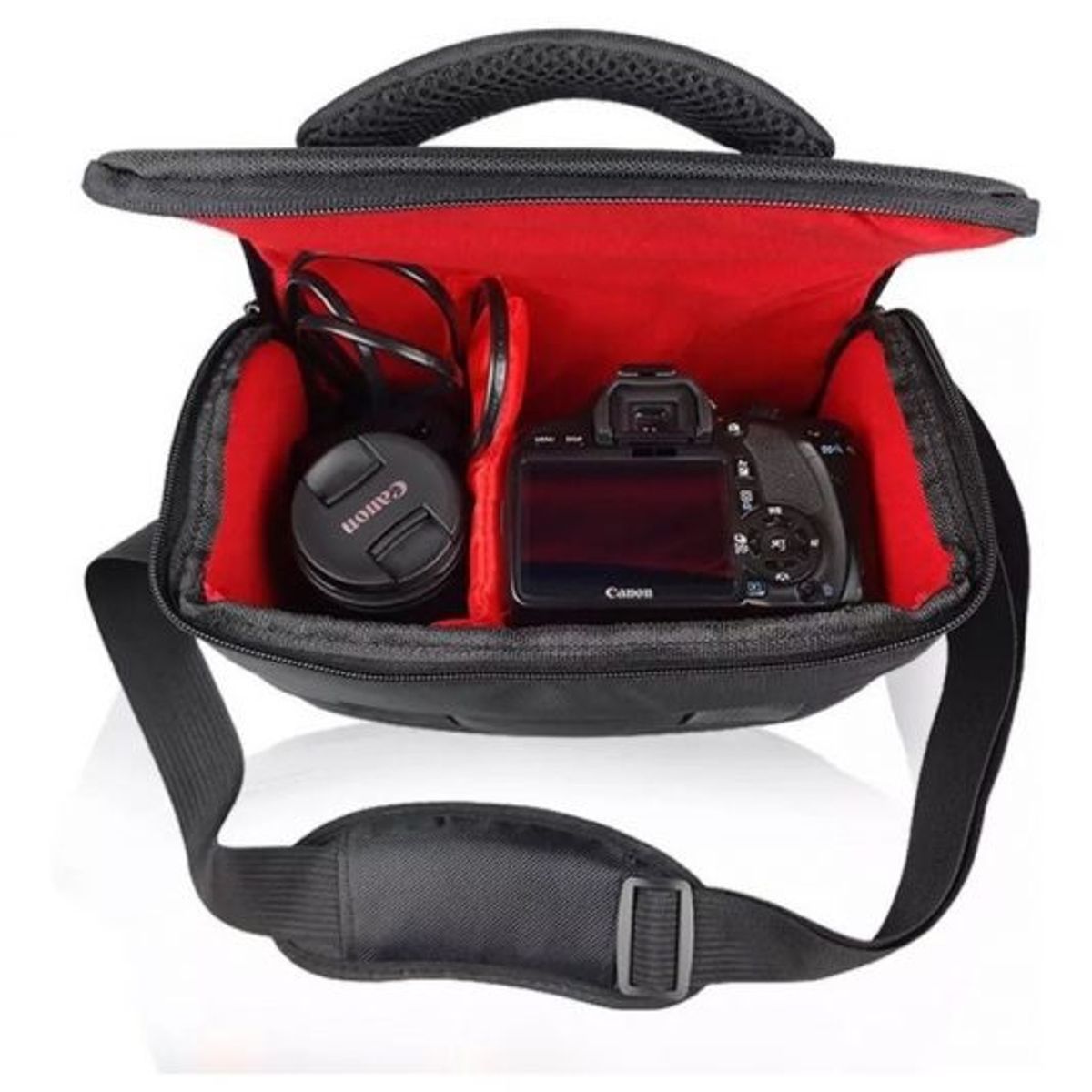 GENERICO - BOLSO IMPERMEABLE PARA CÁMARA ACOLCHADO