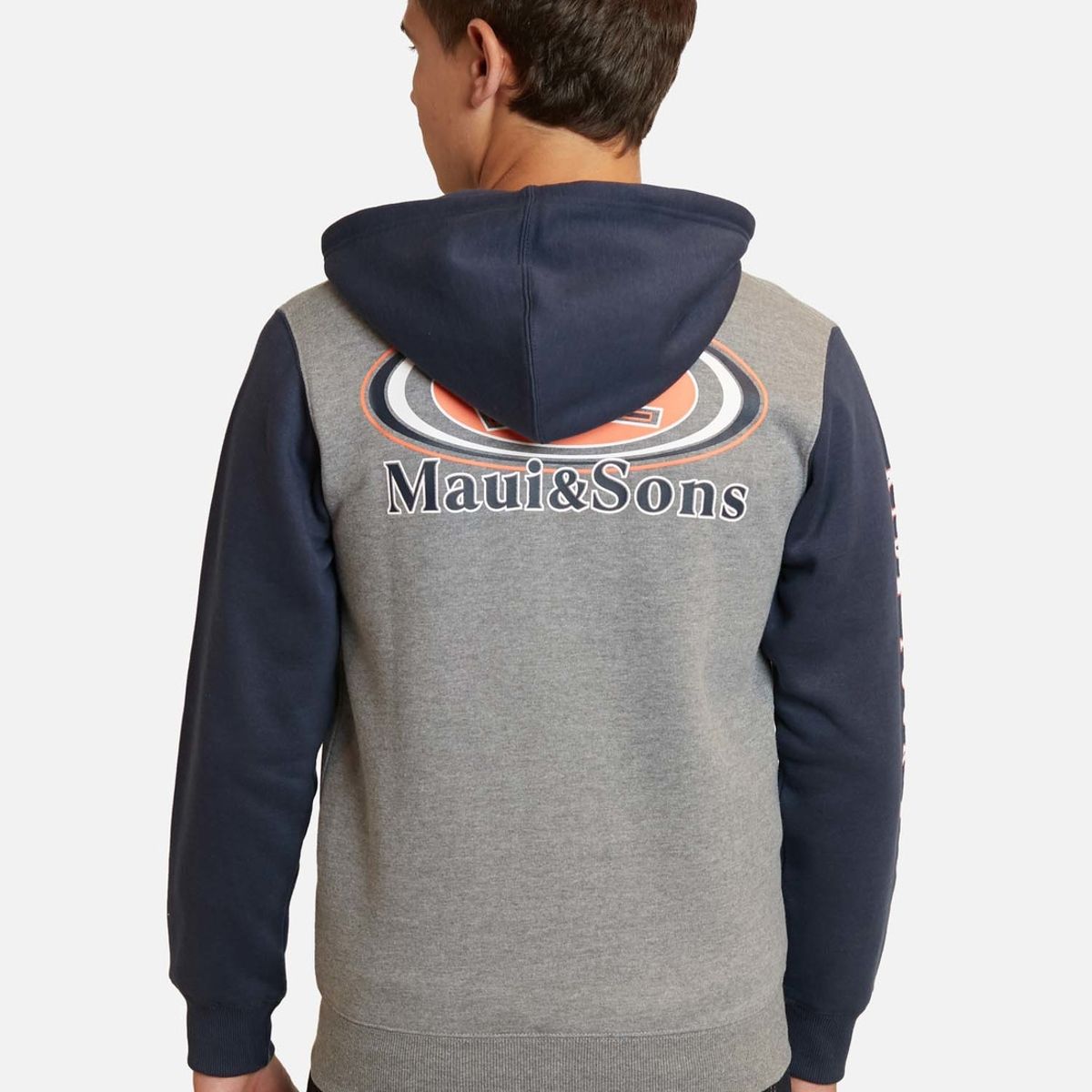 MAUI AND SONS - Poleron Pull Over Maui Classic Gris Infantil Maui And Sons