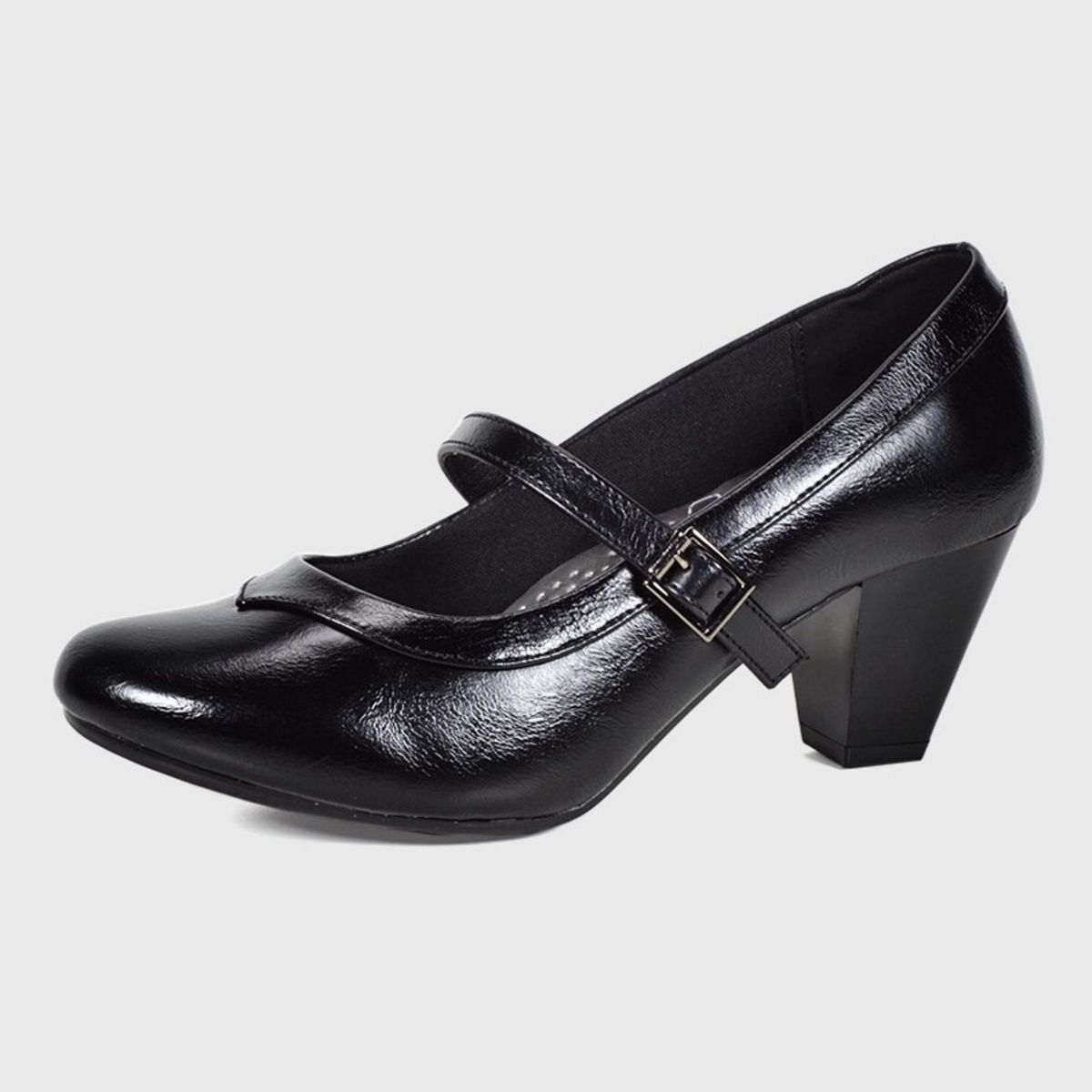 BEGOÑA - Zapato de Cueca Claria Negro BEGOÑA