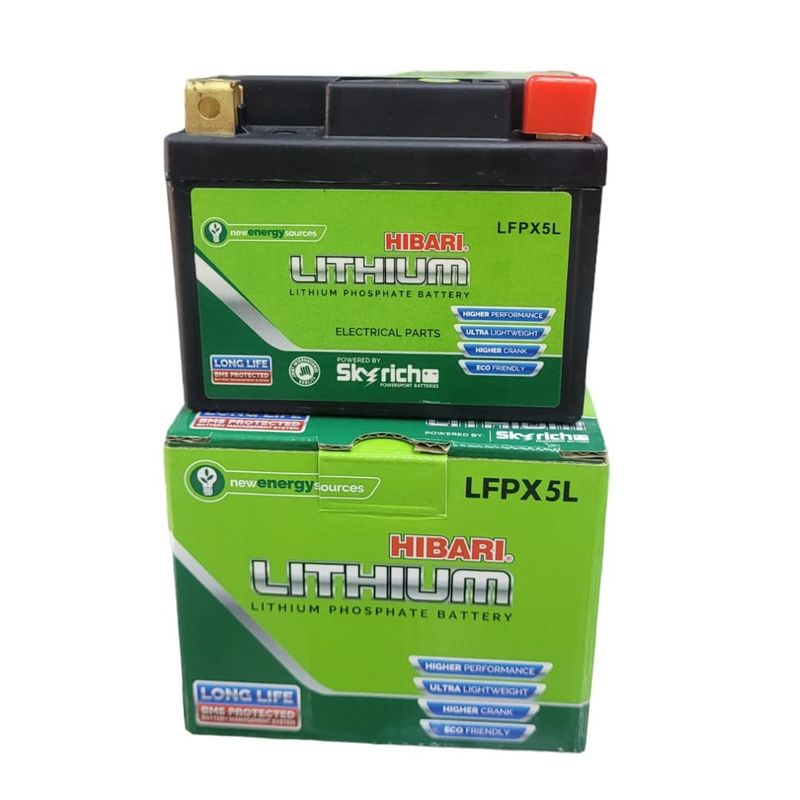 GENERICO - Batería Litio Moto Ytx4lytx5l12n65-3b12n5-3