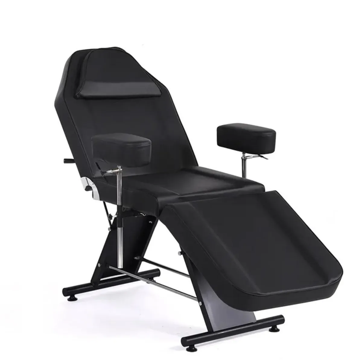 DETODOYMAS - Sillón Camilla Reclinable Tatuajes D4 - Negro