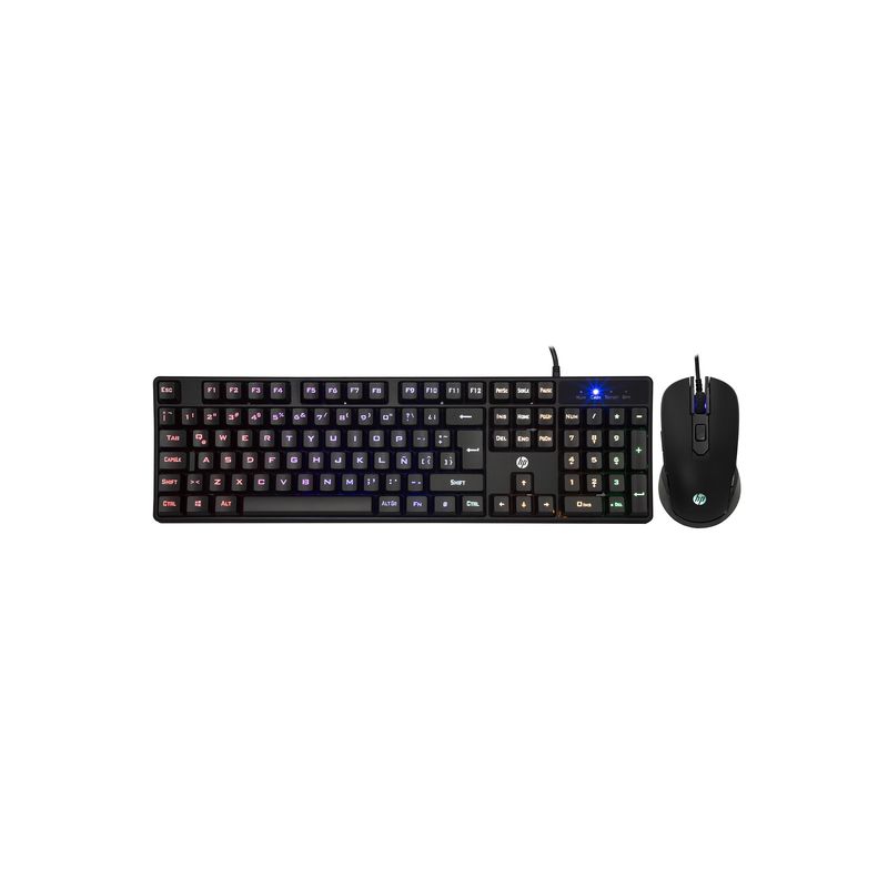 HP - Kit Teclado + Mouse Gamer KM200 Membrana Español HP HP