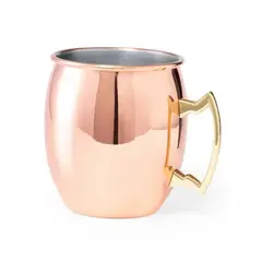 IMPORTCLICK - MUG Cocteles Vaso Moscow Mule Acero Inoxidable Keynes 500 ML Cobre - Cobre